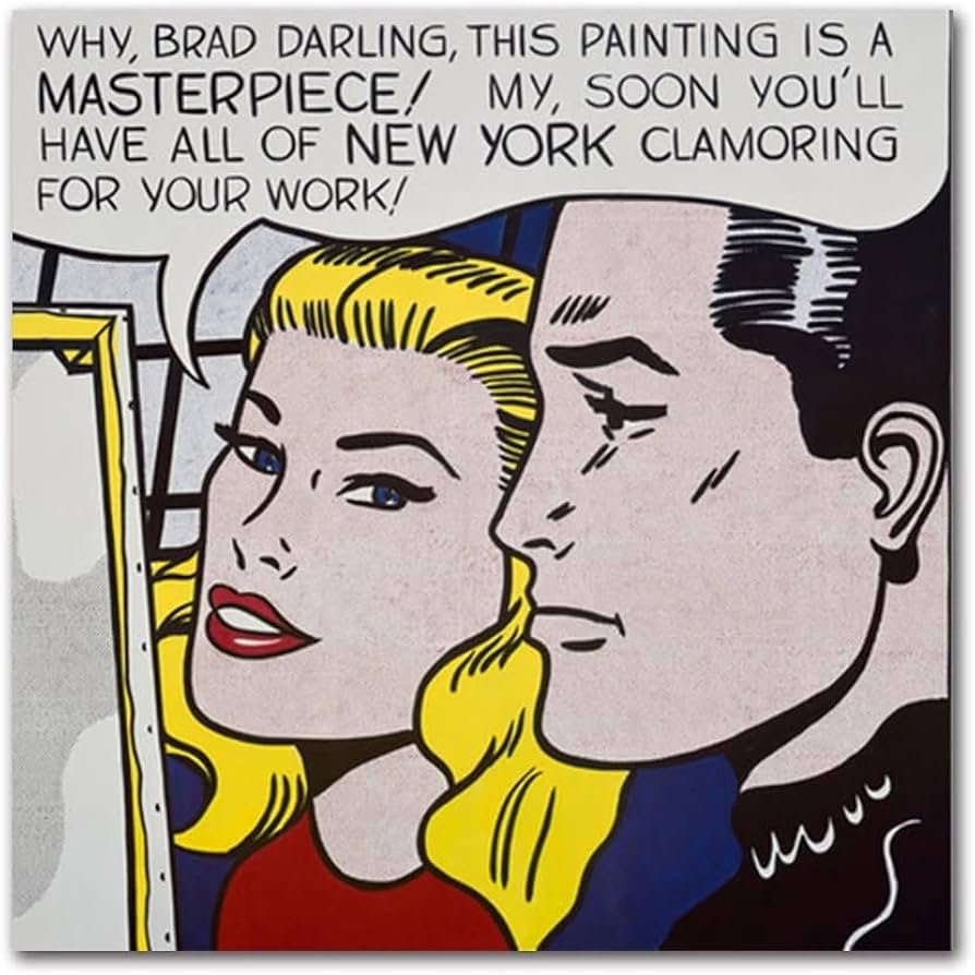 アートポスター ロイ・リキテンスタイン 生誕100年 エキシビジョン両面ポスター アートポスター ロイ・リキテンスタイン 生誕100年